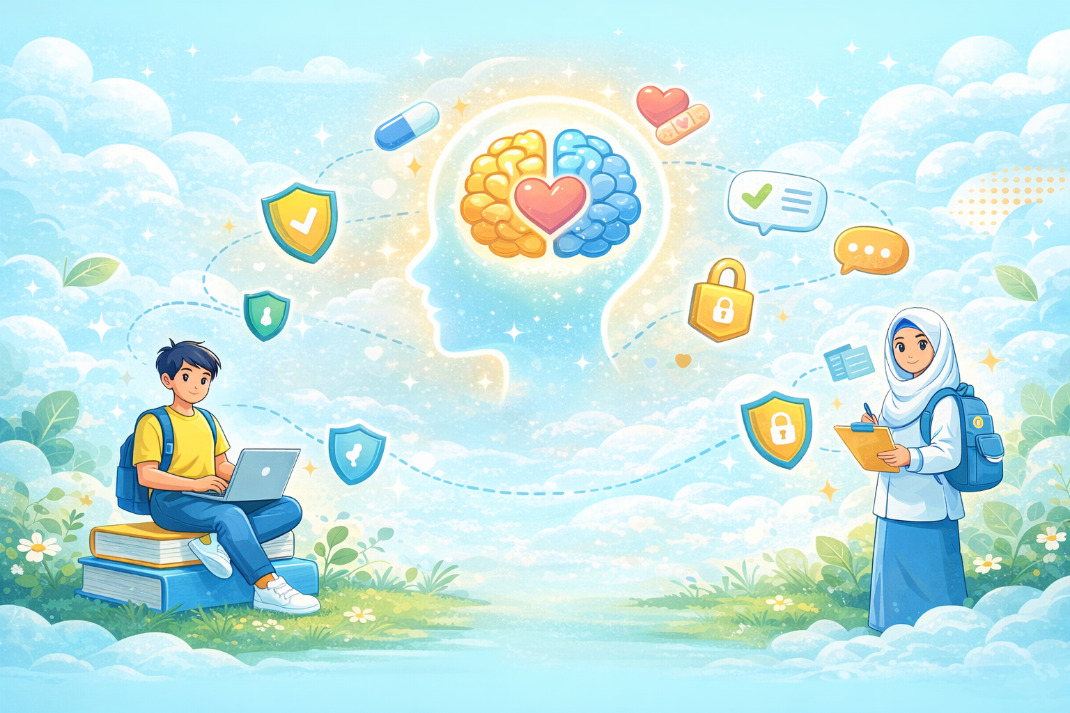 Ilustrasi Kesehatan Mental